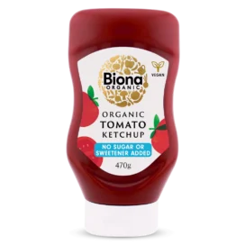 Biona Organic Ketchup Sugar Free 340g