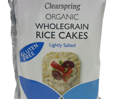 Clearspring Organic Wholegrain Rice Cakes Lightly Salted
