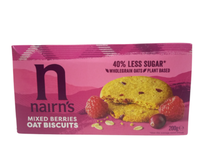 Nairn's Mixed Berries Oat Biscuits