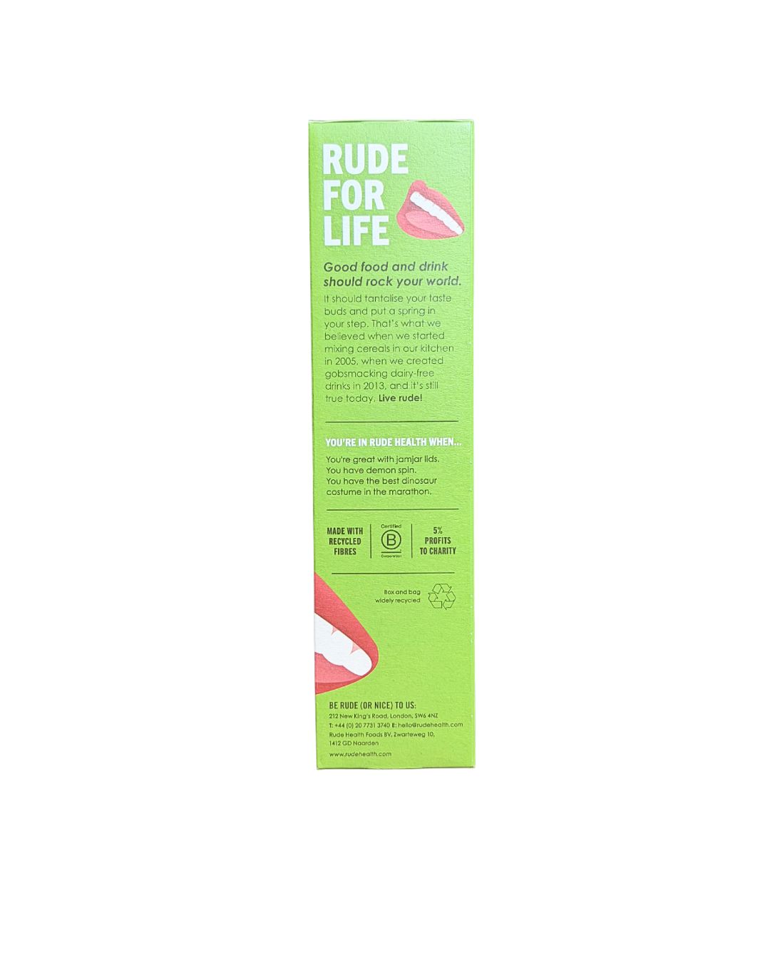 Rude Health Puffed Oats 175g - Image 3