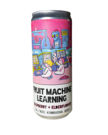 Counter Culture Organic Kombucha Raspberry and Elderberry 330ml