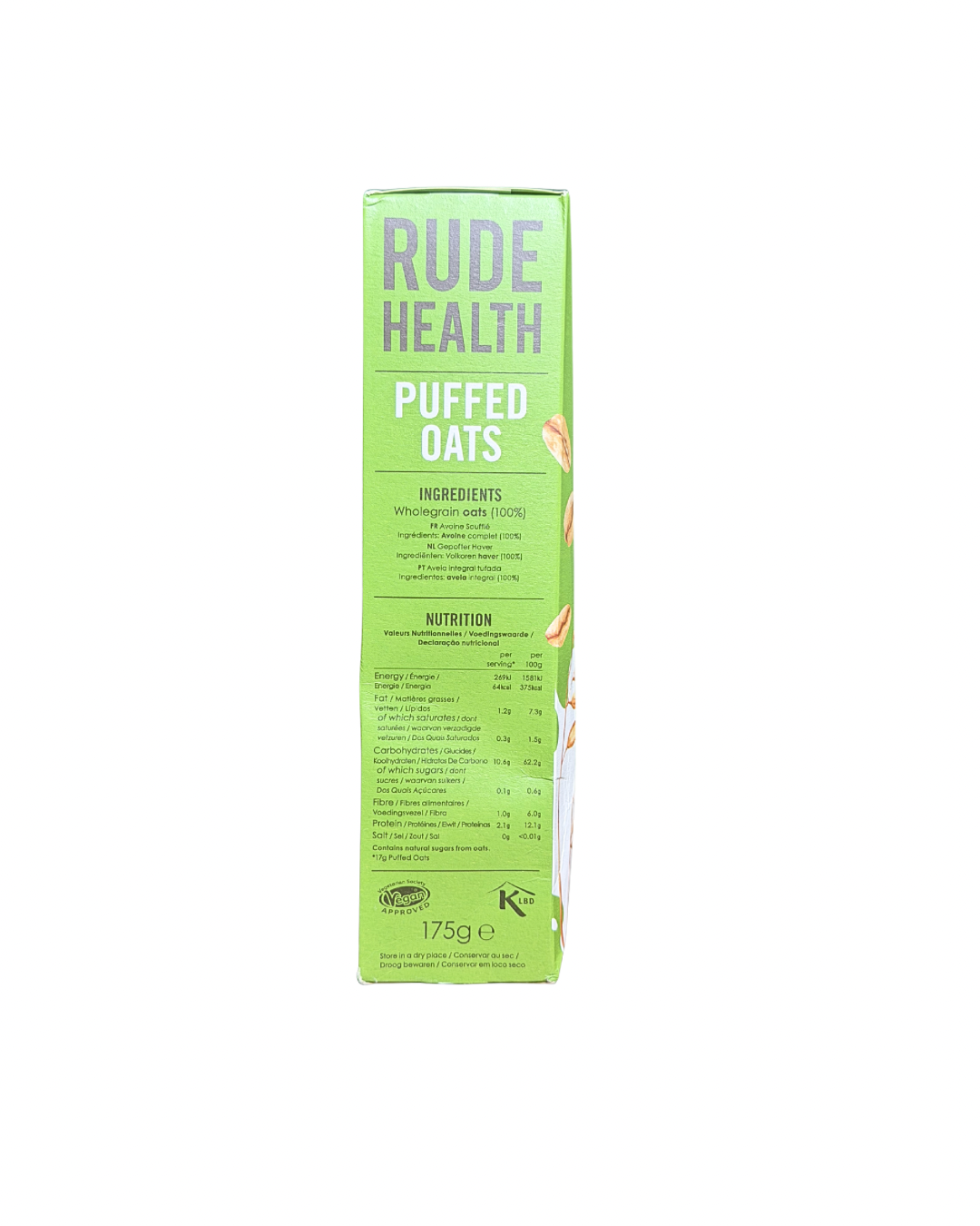 Rude Health Puffed Oats 175g - Image 2