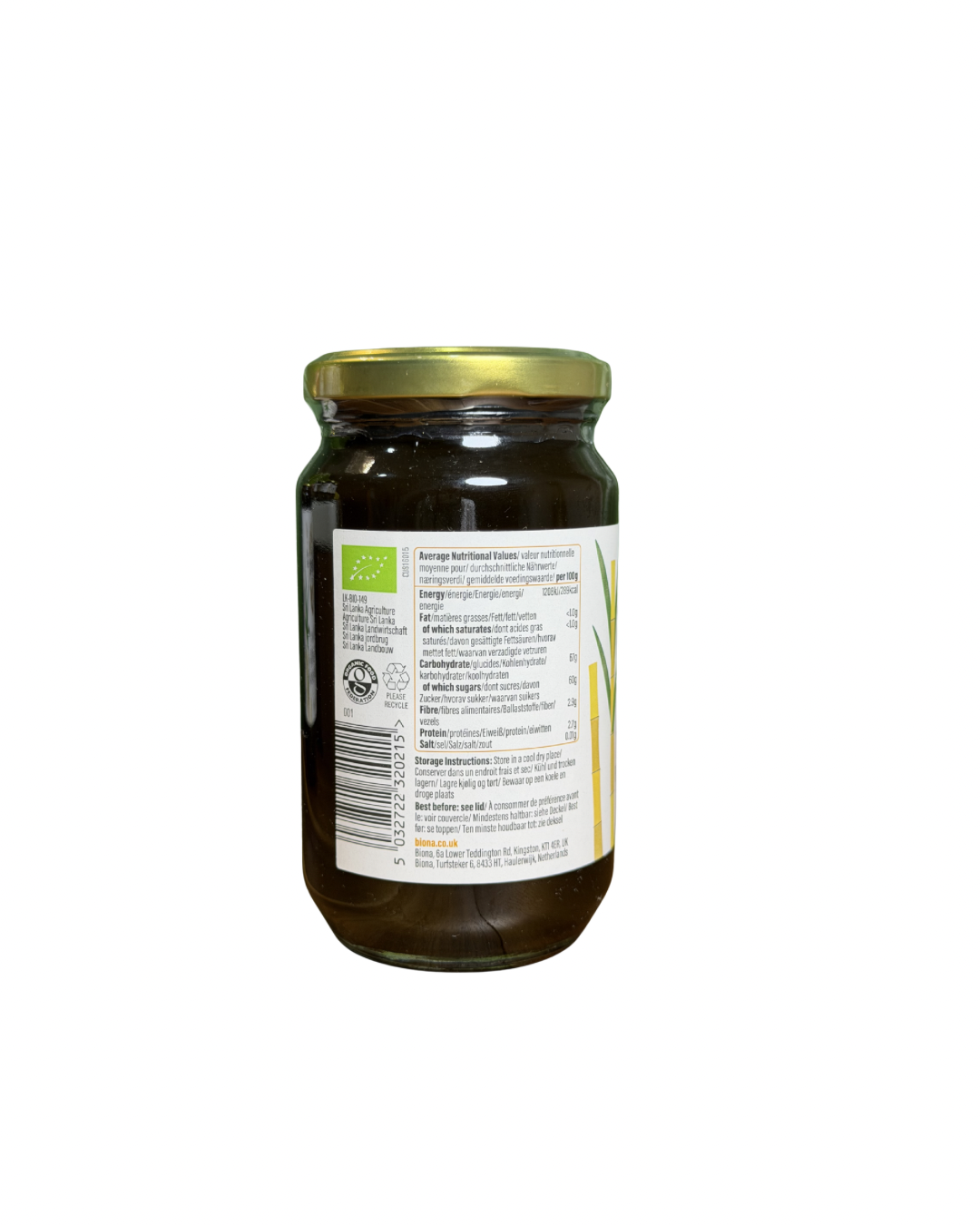 Biona Organic Blackstrap Molasses 500g - Image 2