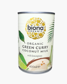 Biona Organic Green Curry Coconut Milk 400ml