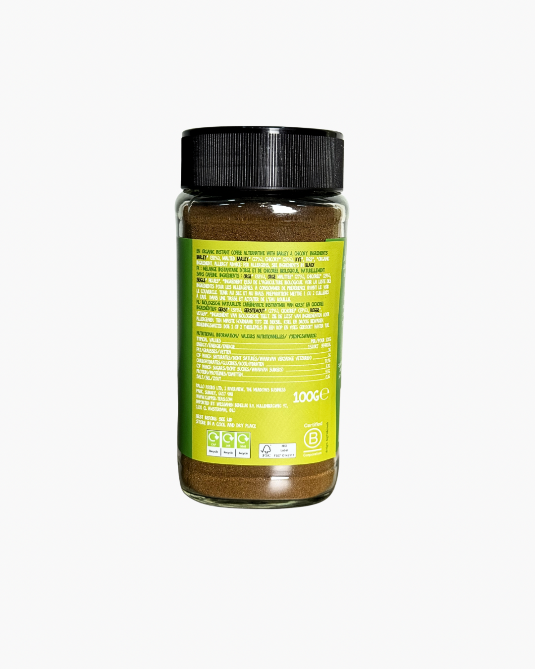 Clipper No Caf Coffee Alternative Chicory & Barley - Image 2