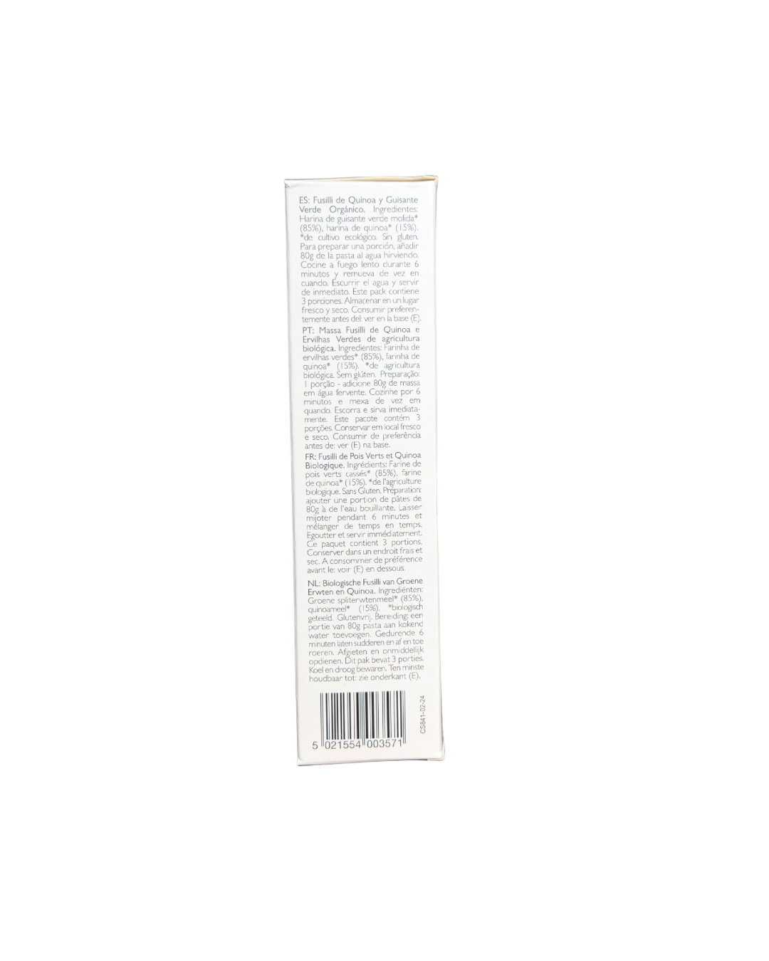 Clearspring Pea And Quinoa Pasta 250g - Image 4