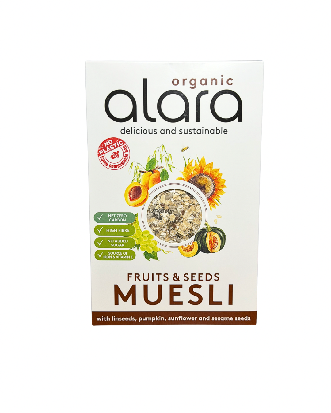 Alara Fruit And Seeds Muesli 650g