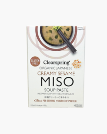 Clearspring Creamy Sesame Miso Soup Paste With Sea Vegetables