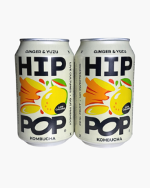 Hip Pop Ginger and Yuzu Kombucha