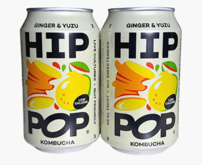 Hip Pop Ginger and Yuzu Kombucha