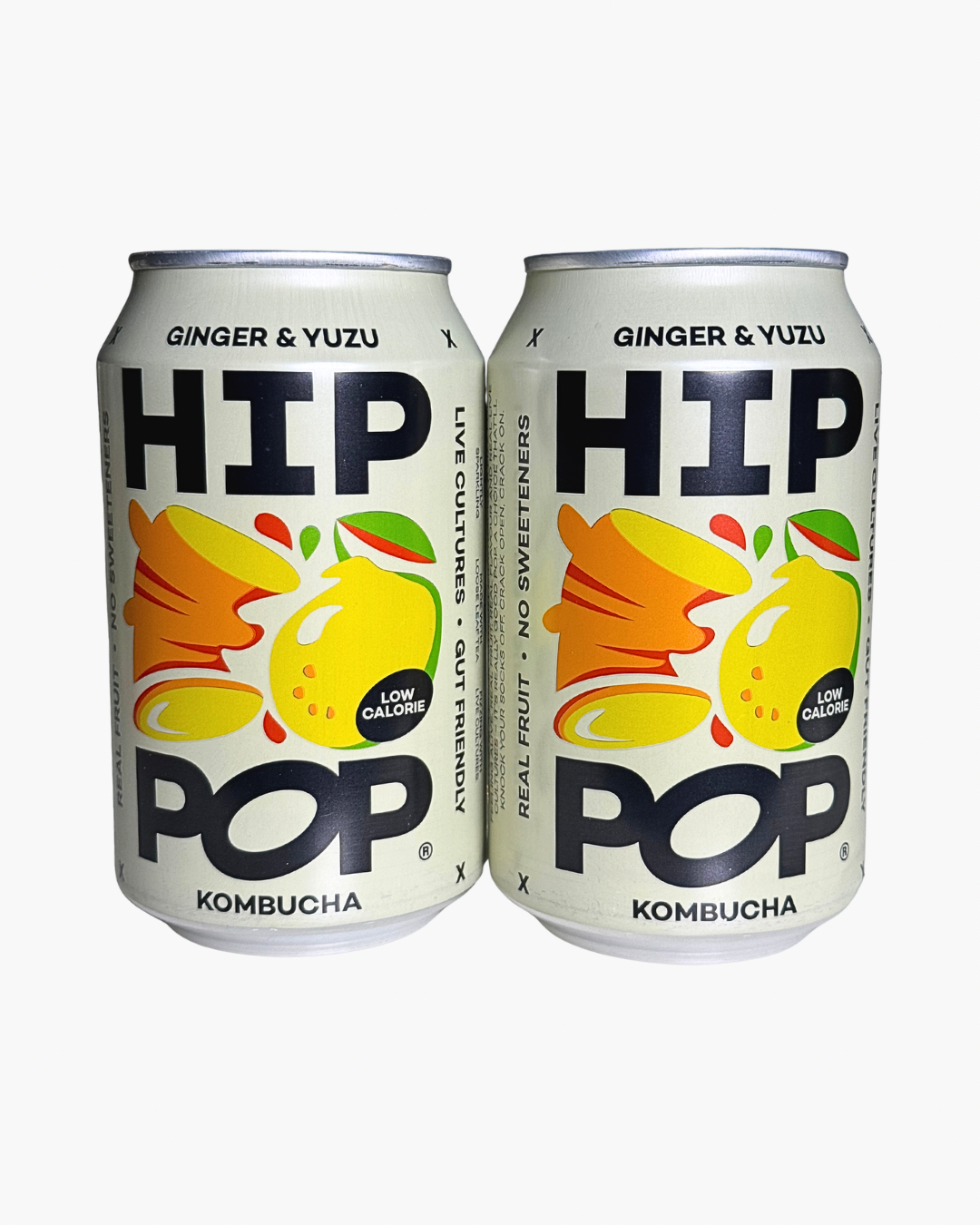 Hip Pop Ginger and Yuzu Kombucha