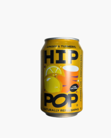 Hip Pop Living Soda Turmeric and Ginger 330ml