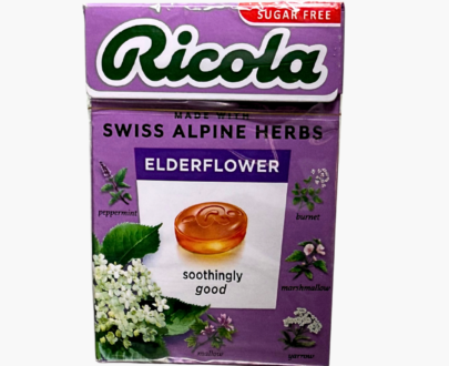 Ricola Elderflower Sugar Free Sweets