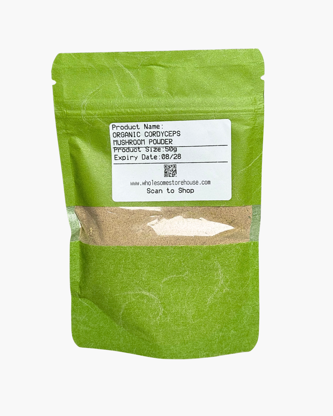 Organic Cordycep Mushroom Powder 50g