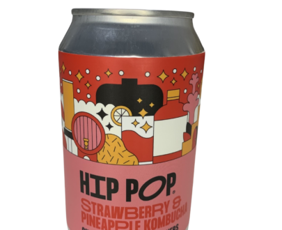 Hip Pop Strawberry and Pineapple Kombucha