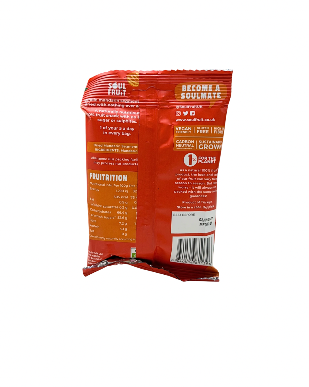 Soul Fruit Dried Mandarin - Image 2