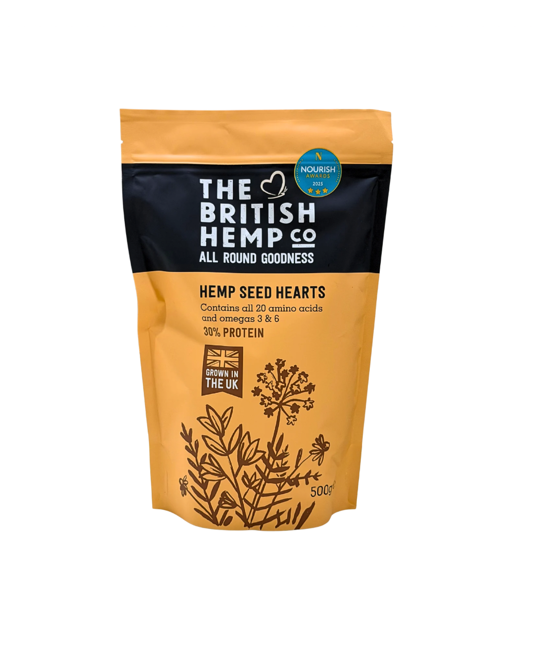 The British Company Hemp Seed Co Hemp Seed Hearts 500g