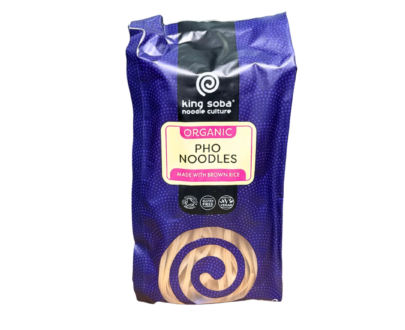 King Soba Organic Pho Noodle Made With Brown Rice