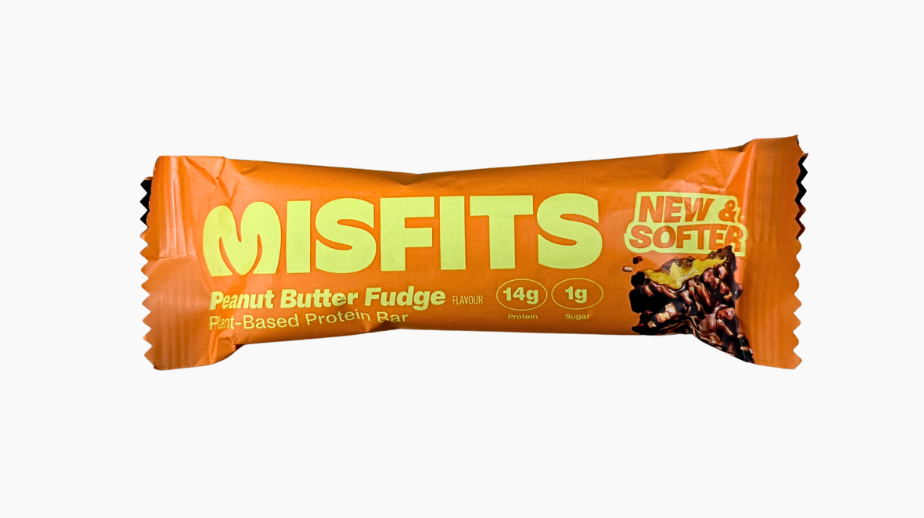 Misfits Peanut Butter Fudge Protein Bar