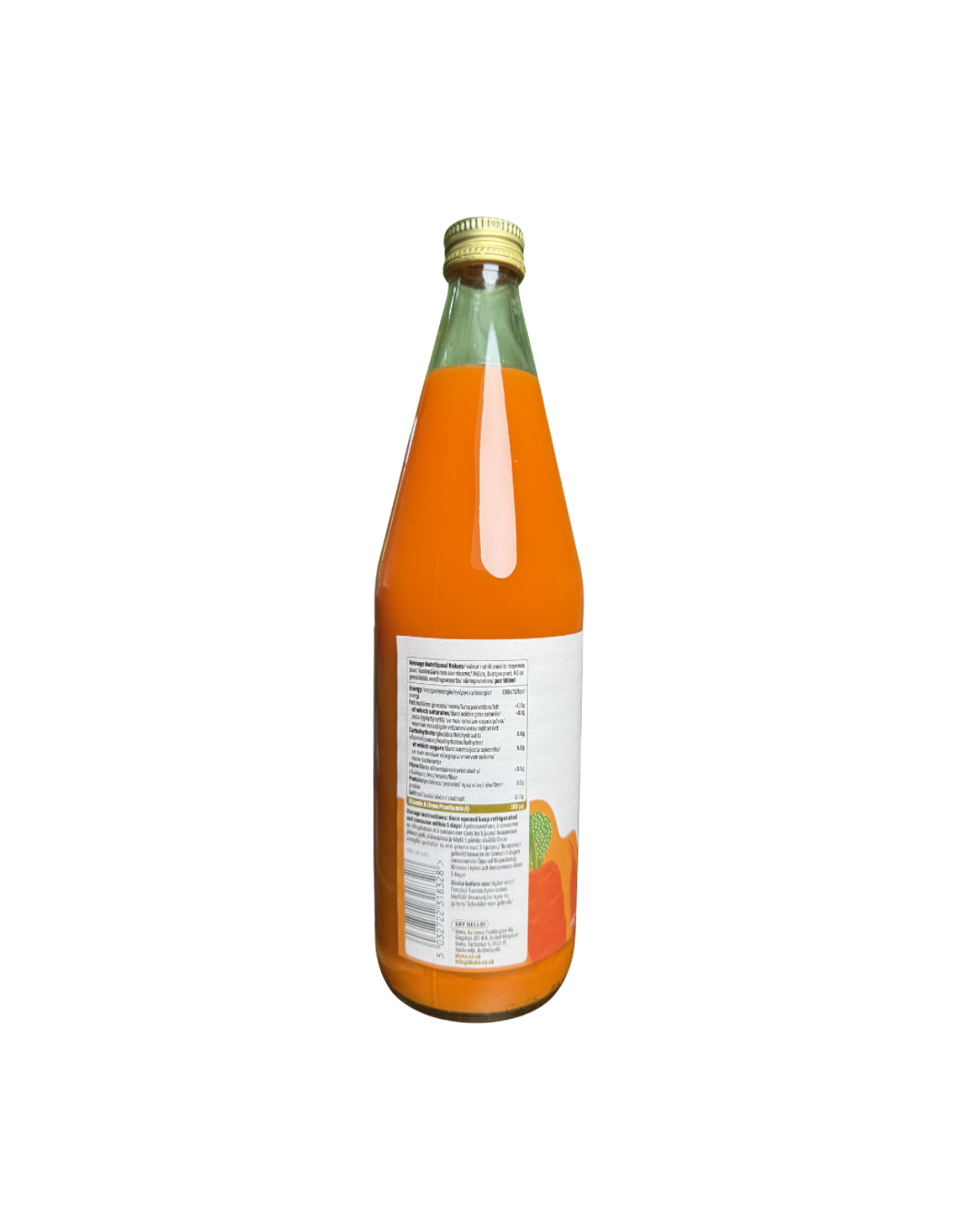 Biona Organic Carrot Juice 750ml - Image 2