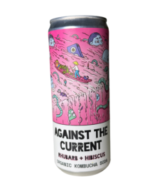 Counter Culture Organic Kombucha Rhubarb and Hibiscus 330ml