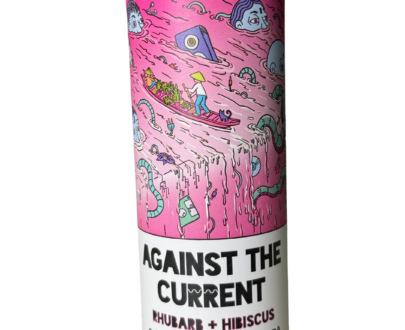 Counter Culture Organic Kombucha Rhubarb and Hibiscus 330ml