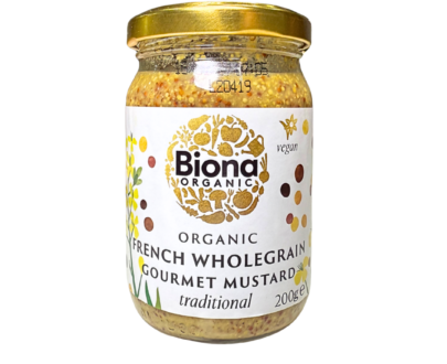 Biona Organic French Wholegrain Mustard 200g