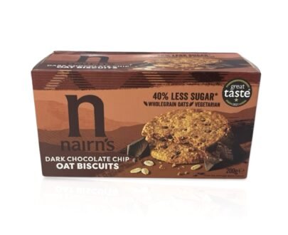Nairn's Dark Chocolate Chip Oats Biscuits