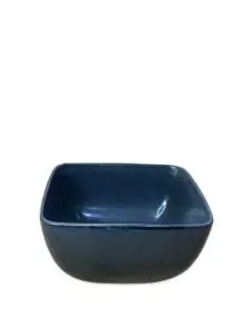 Black Square Soup Bowl