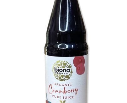 Biona Organic Cranberry Pure Juice 750ml