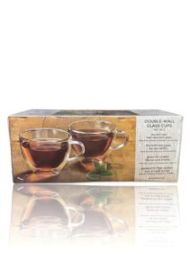 Artland Harmony Collection Double-Wall Glass Cups