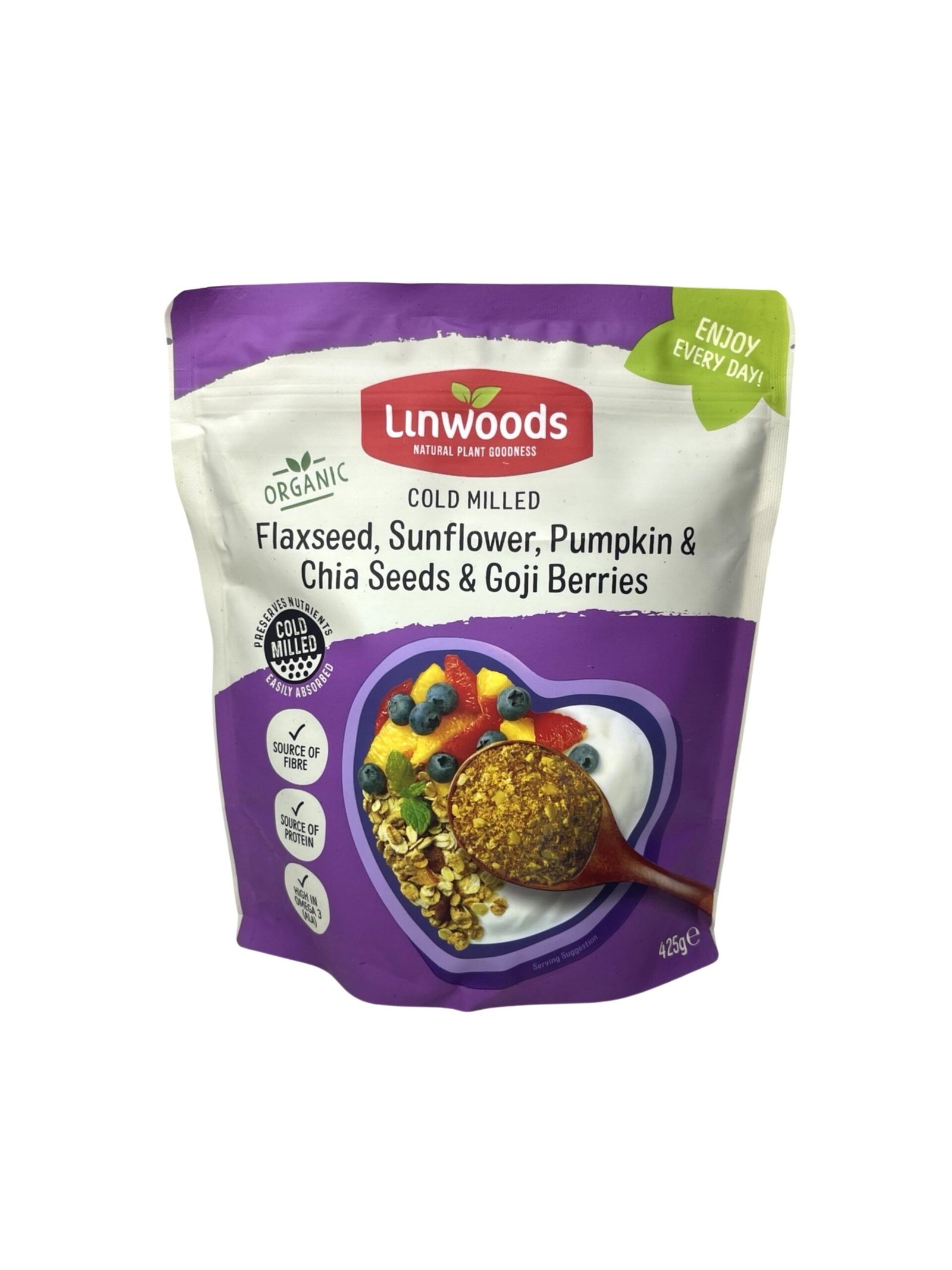 Linwoods Flaxseed Sunflower Pumpkin Chia Seeds Goji Berries 