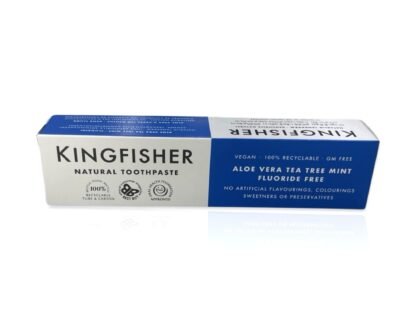 Kingfisher Aloe Vera Tea Tree Mint Fluoride Free Toothpaste