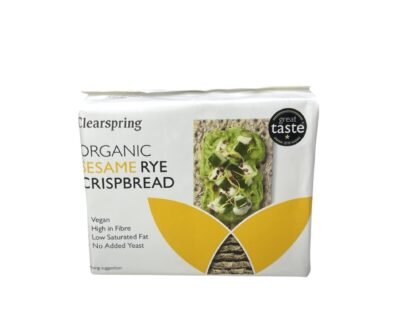 Clearspring Organic Sesame Rye Crispbread