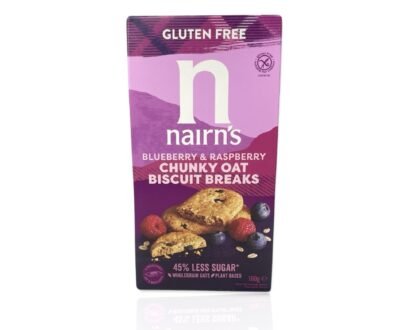 Nairn's Blueberry and Raspberry Chunky Oat Biscuit Breaks Gluten Free