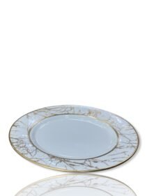 Gold Foil Dinner Plate