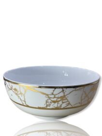 Gold Foil Soup Bowl