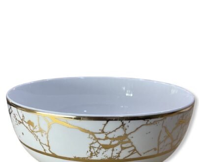 Gold Foil Soup Bowl