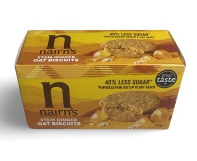 Nairn's Stem Ginger Oat Biscuits